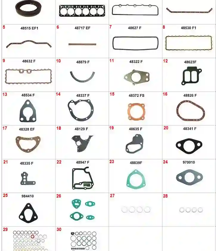 Juego de juntas completo para motor Mercedes-Benz OM366 / OM366A