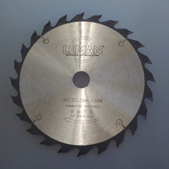HOJA DE SIERRA TCT P/MADERA LEMAN DIAM 7-1/4" X 40 DIENTES
