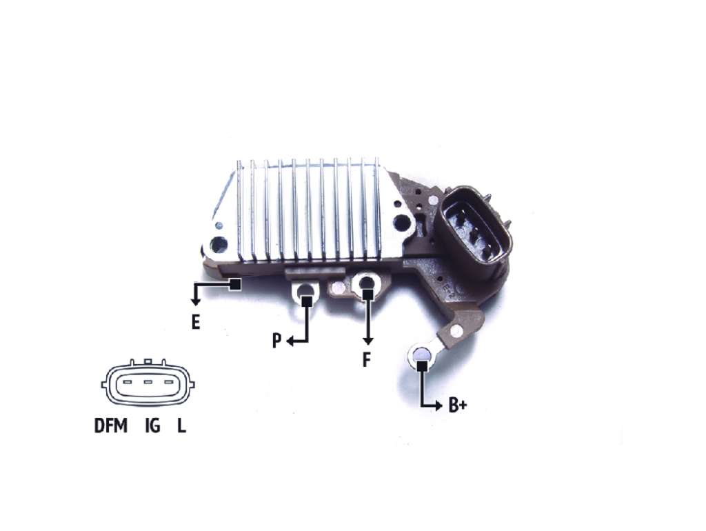 REGULADOR ALTERNADOR N-DENSO BMW/SU 12V.