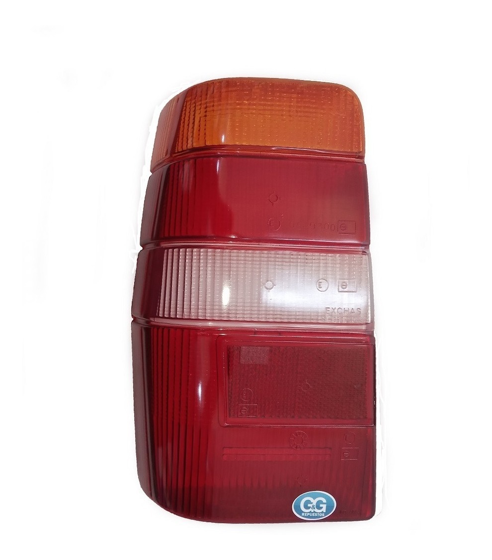 Acrilico de Farol Trasero Fiat Fiorino Ambar Izquierdo