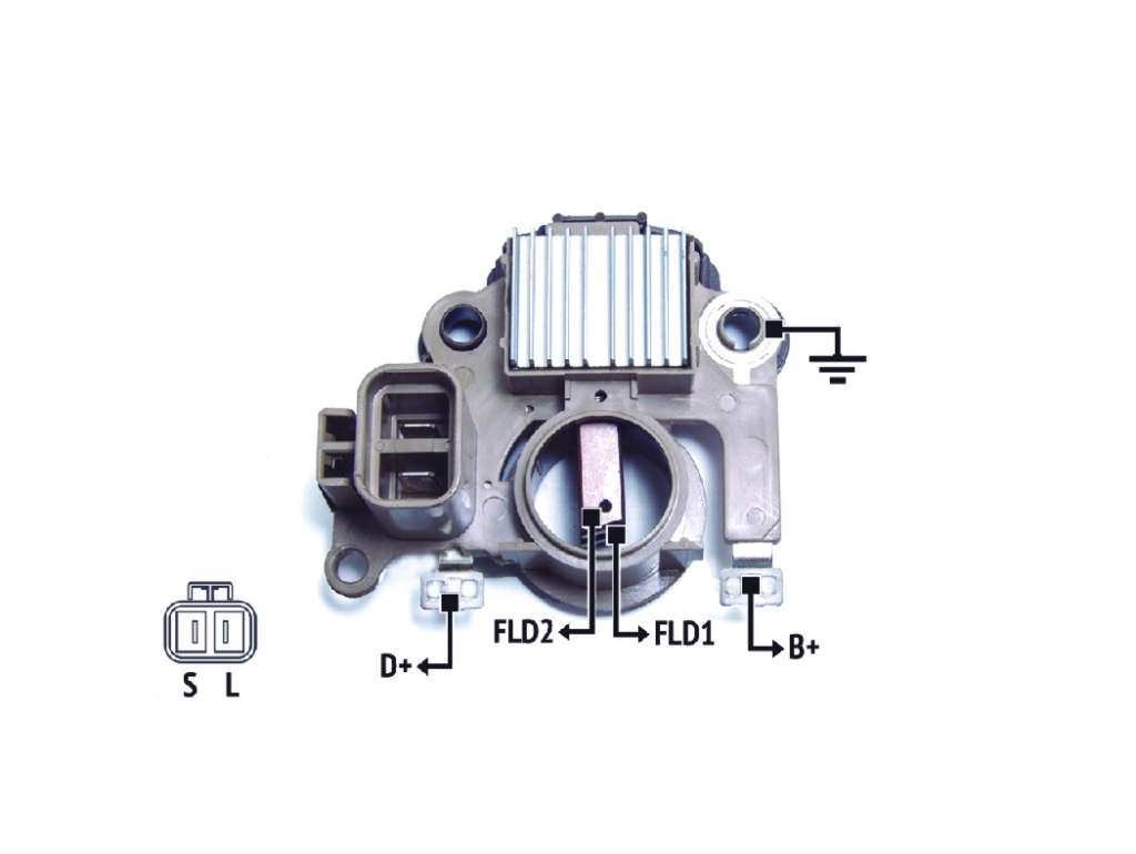 REGULADOR ALTERNADOR MITSUBISHI FO/MI/NI/HO 12V.