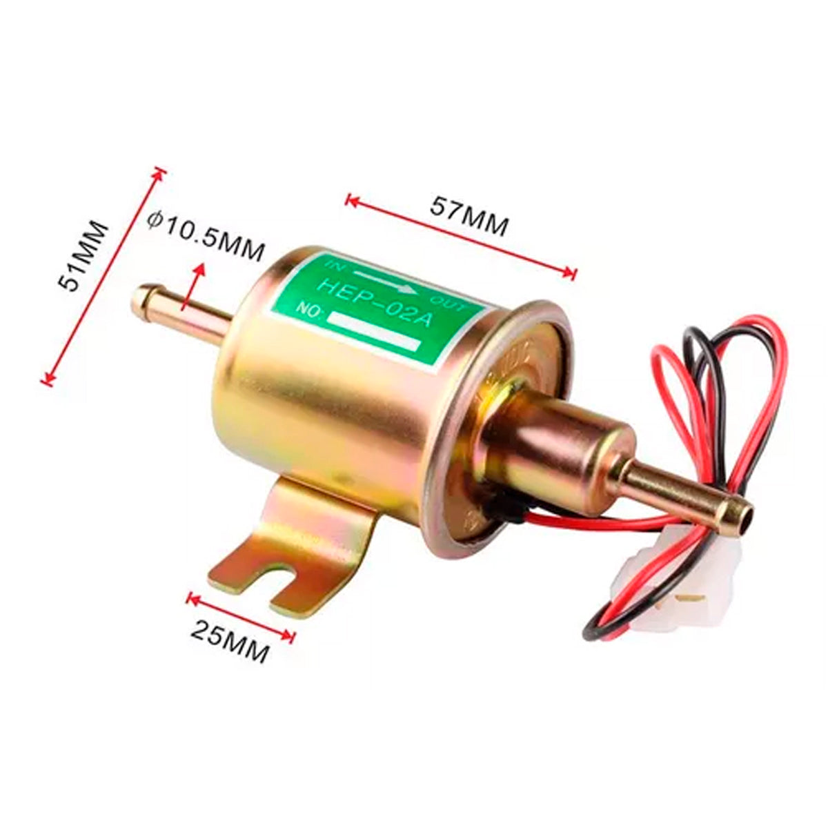 Bomba Combustible Electrica Nafta 12V Universal