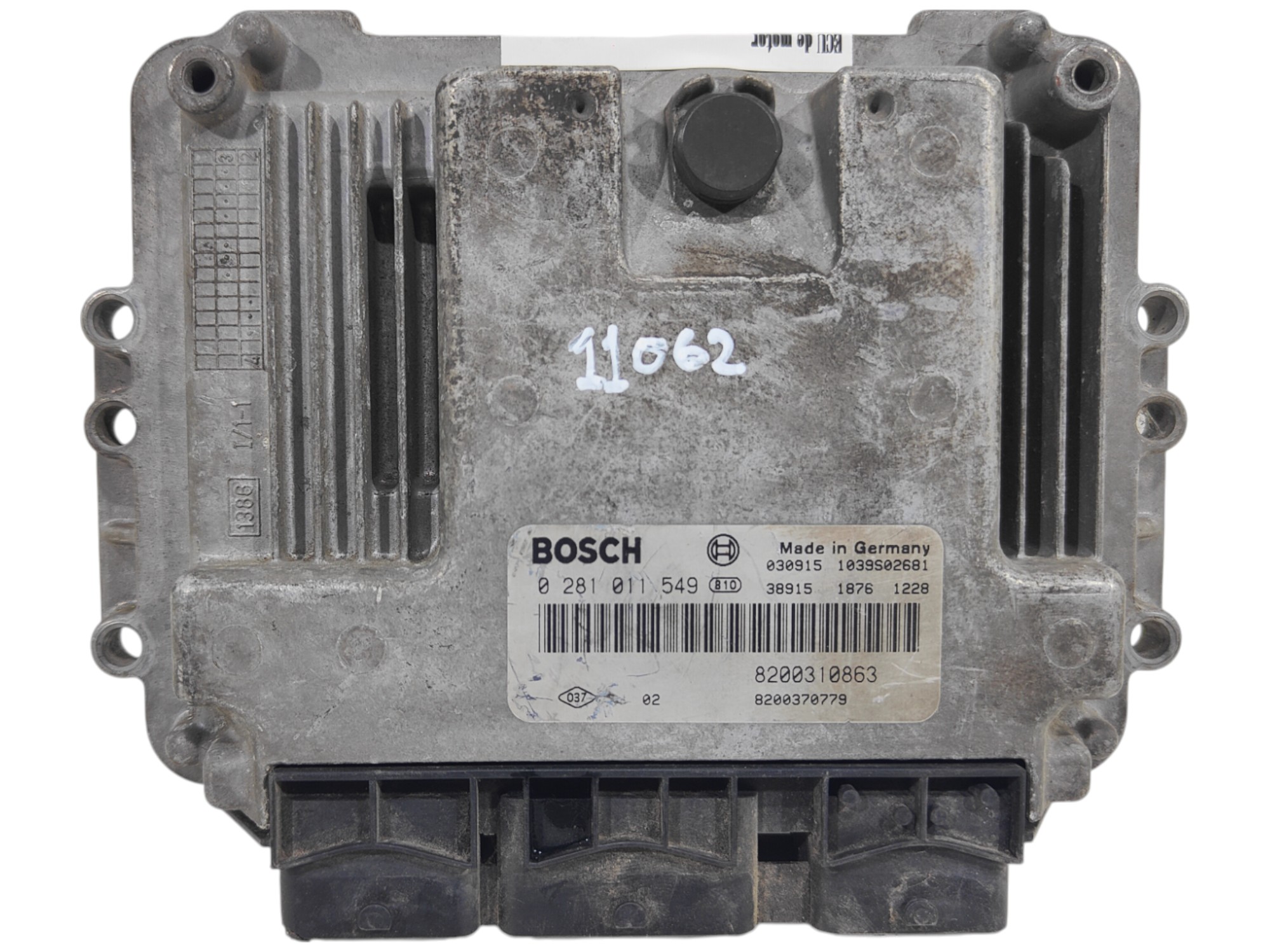 ECU de motor Renault Megane 2 Scenic 1.9 DCI 2003, Ref: 11062-K3C9