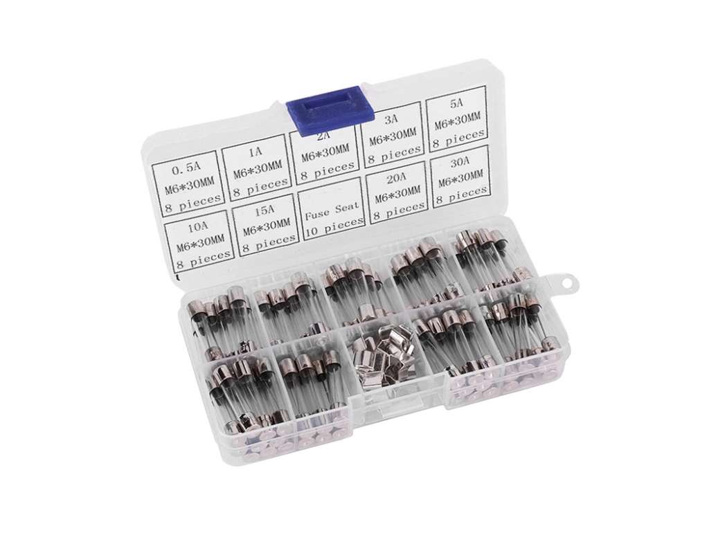 Kit de fusibles de vidrio para radio