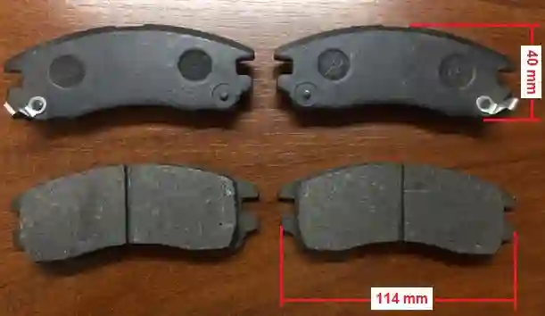 Pastillas de freno traseras