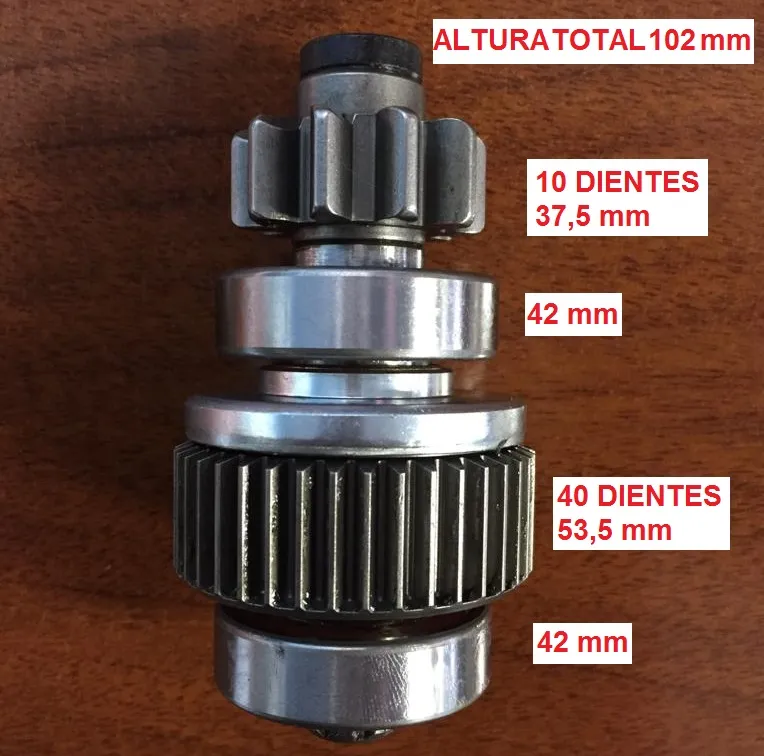 BENDIX TOYOTA HILUX VIGO (10D) CON REDUCTOR