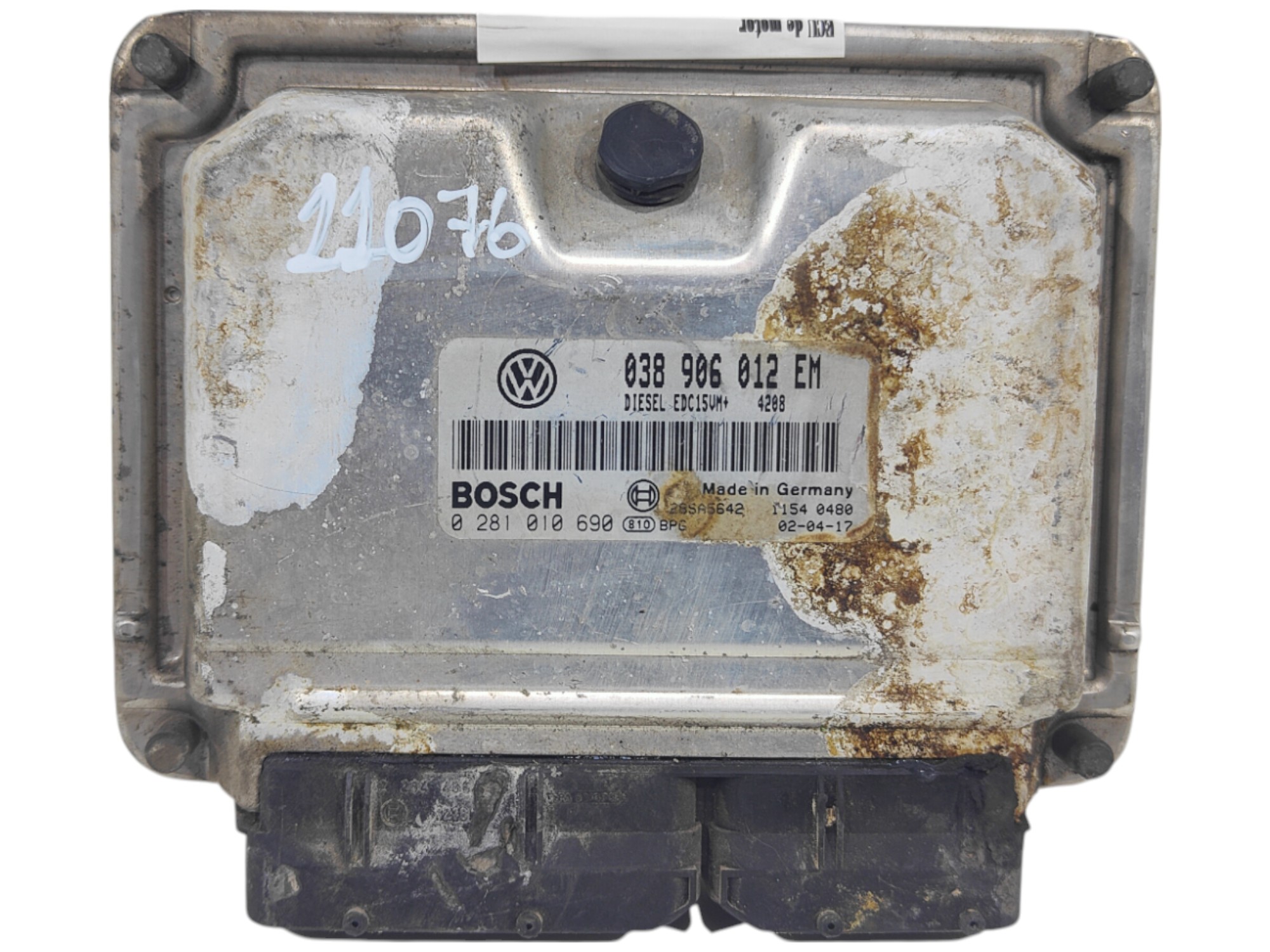 ECU de motor Seat IBIZA 1.9 TDI 2002, Ref: 11076-K3C9