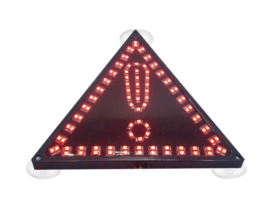 Baliza universal integral LED roja