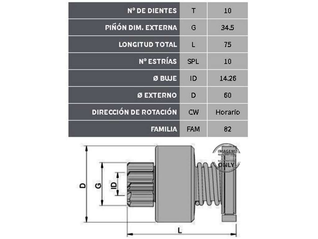 BENDIX BOSCH FO F350 10D. 10E