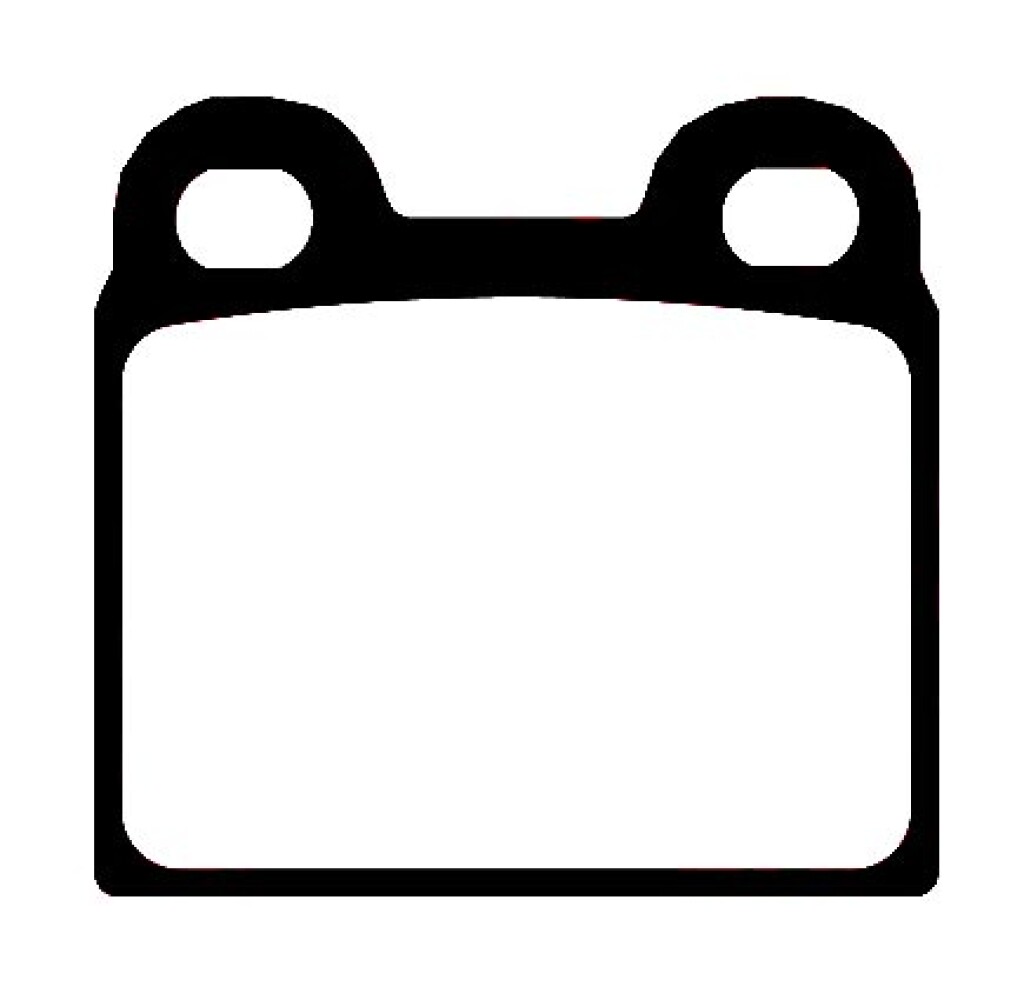 PASTILLAS DE FRENO VOLKSWAGEN 1600 ESCARABAJO (22080) DURBLOC