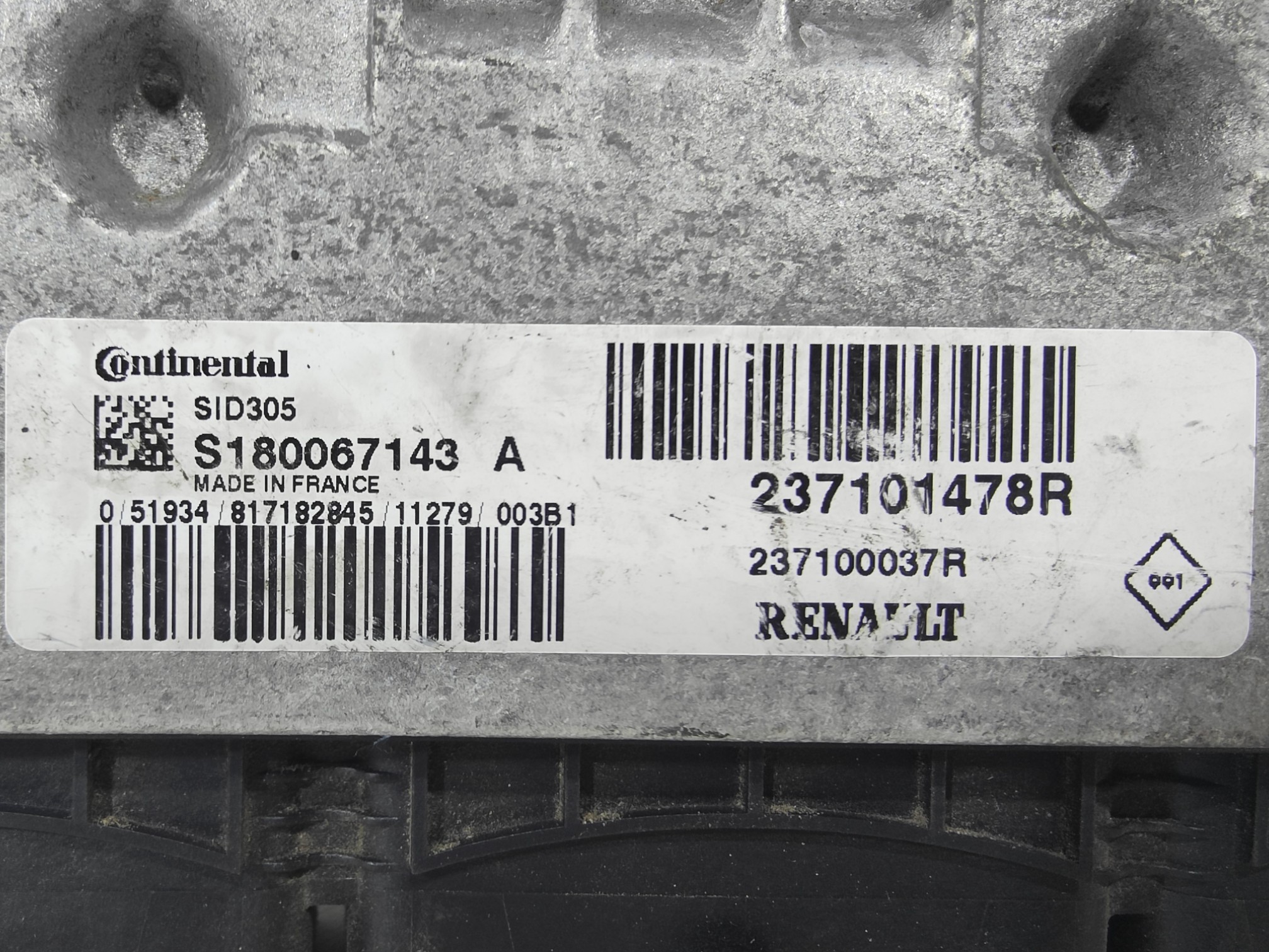 ECU de motor Renault MEGANE III SCENIC 1.5 DCI 110HP , Ref: 8307-K3A8