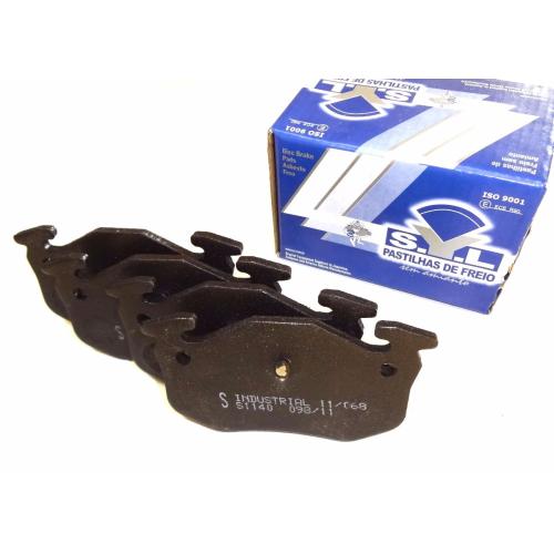 JGO. PASTILLAS FRENO PEUGEOT CITROEN 206 207 306 BREAK XSARA TRASERAS  105X54X12MM(20973)