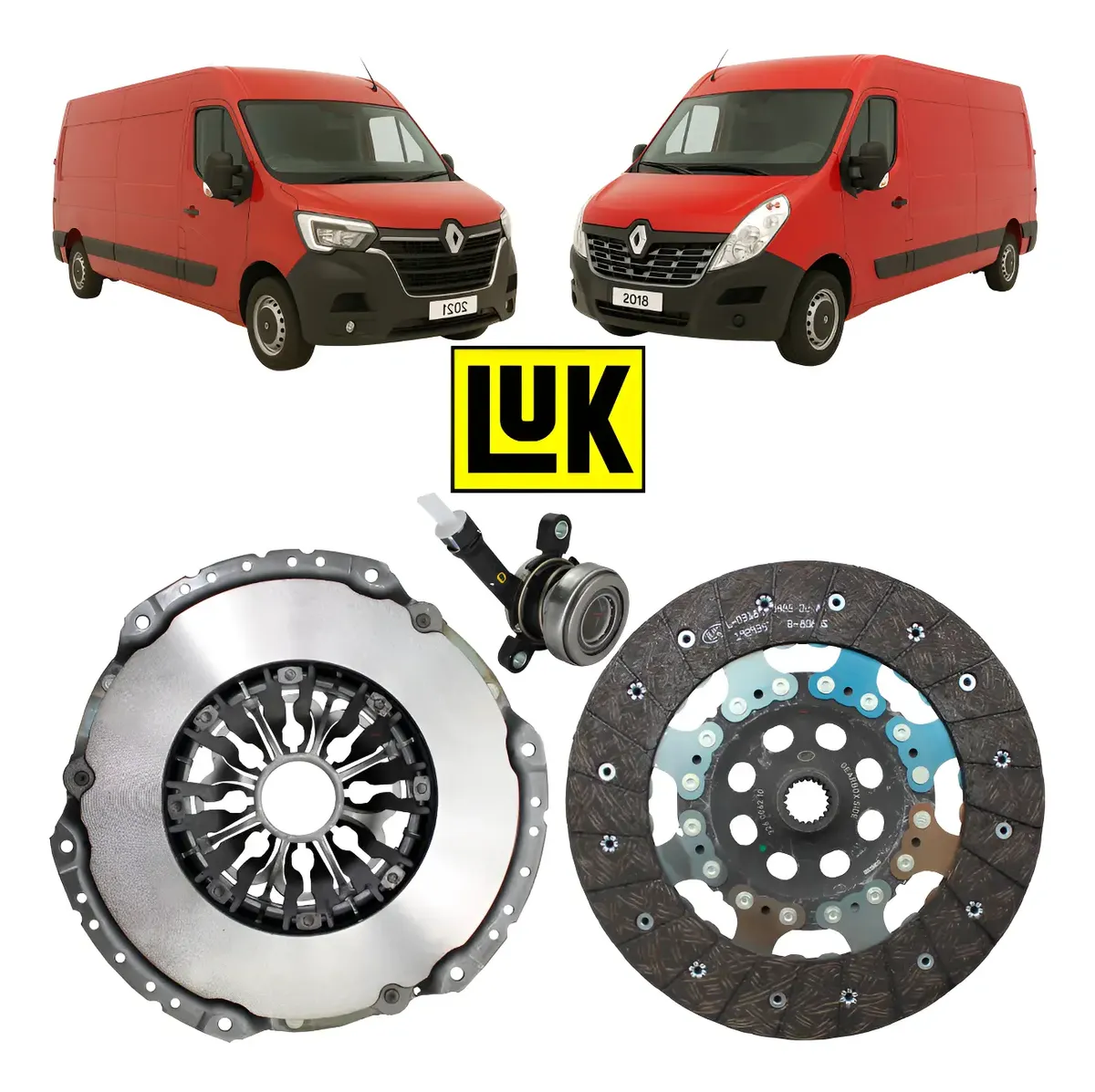 Kit de embrague con actuador hidráulico