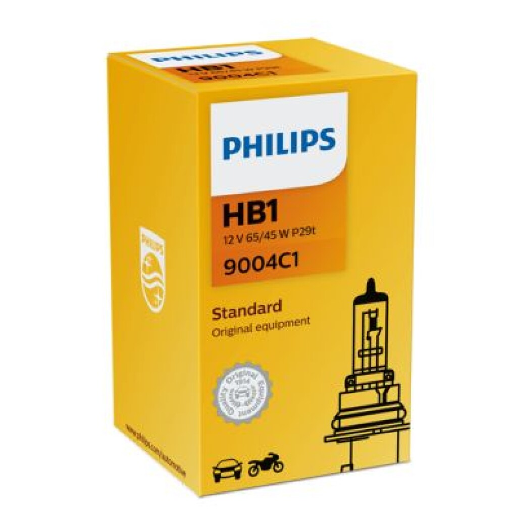 Lámpara halógena doble filamento HB1 (9004)