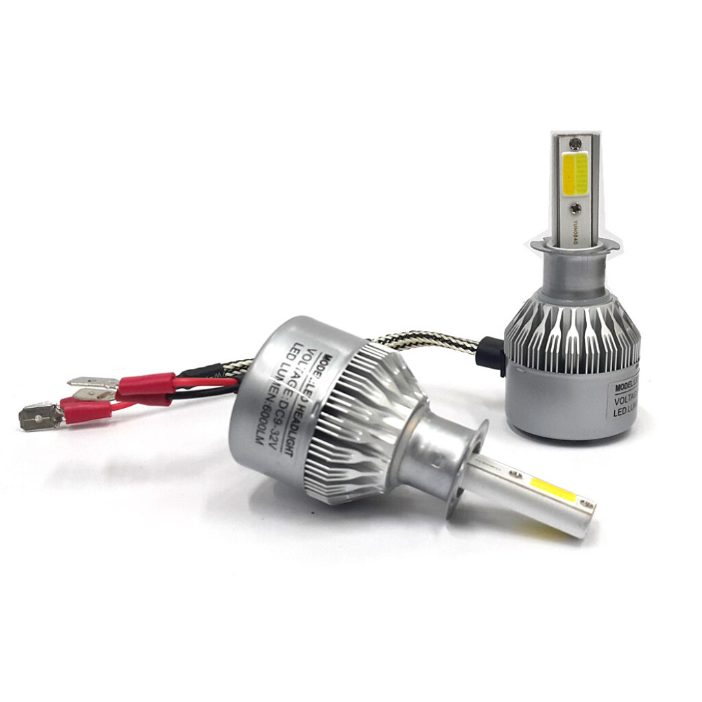 LAMPARA - KIT LED C6 H3 BLANCO AMBAR DUNCAN