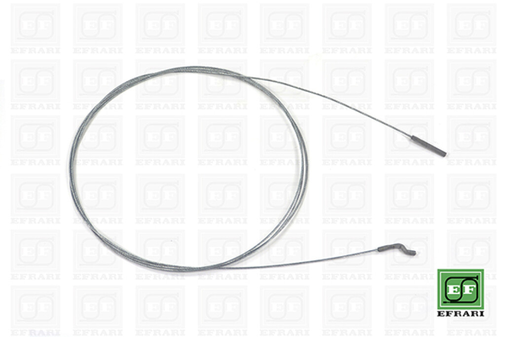 CABLE ACELERADOR VOLKSWAGEN FUSCA 1300 1500 1600 CARBURAD DOBLE 2565MM (EF710)
