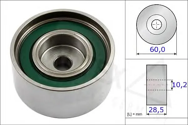 Tensor de correa fijo