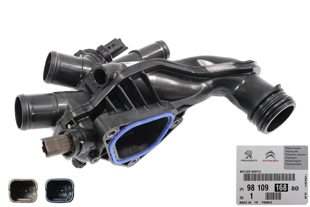 BASE ALOJAMIENTO TERMOSTATO CITROEN PEUGEOT EP6 ORIGINAL [ORIGINAL PSA]