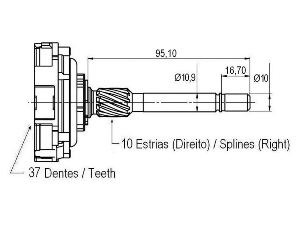 REDUCTOR ARRANQUE BOSCH MB C180/200/220/230