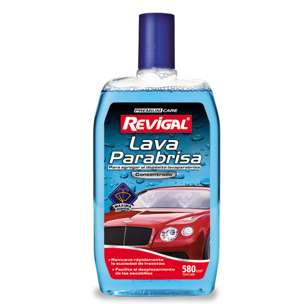 LIMPIEZA Y ACABADO - LAVA PARABRISAS CONCENTRADO 580 CC REVIGAL
