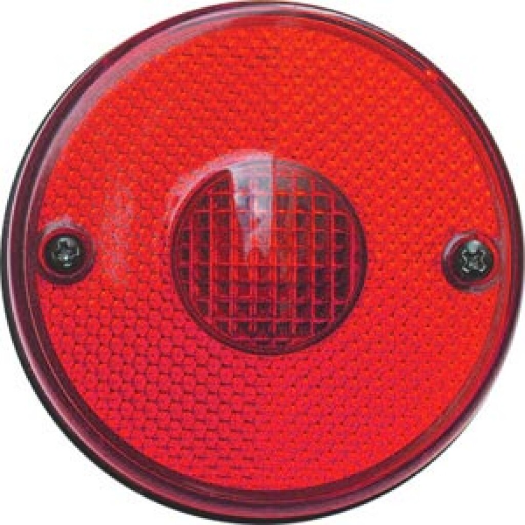 PLASTICO ACRILICO MICA FAROL - LATERAL REDONDO 88MM ROJO RANDON 1145VM MULTILIGHT