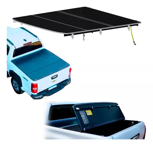 Cubierta rígida plegable para caja de camioneta