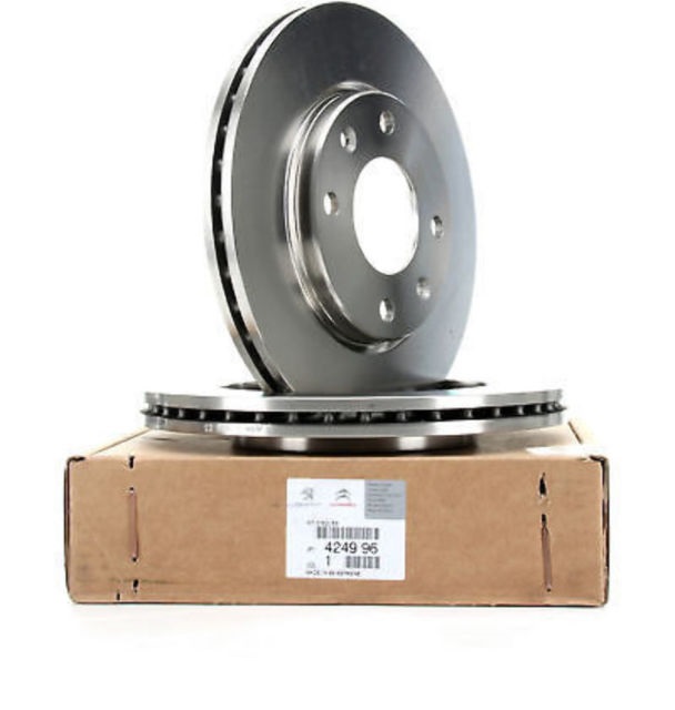 Disco de freno delantero ventilado