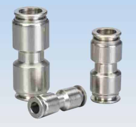 CONEXION RAPIDA RECTA CAÑO 16mm METAL