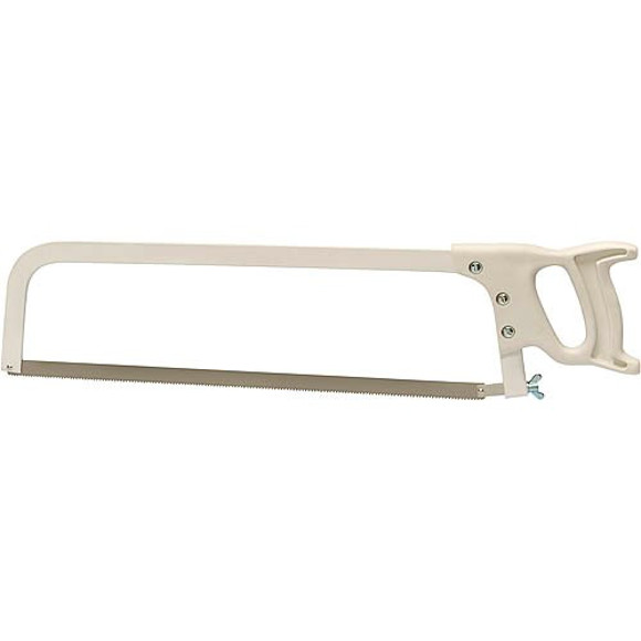 SIERRA CARNICERO TRAVADA BLANCA MANGO PLASTICO