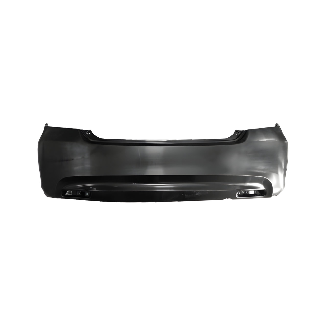 PARAGOLPE TRAS. NEGRO LISO S/AGUJERO SENSOR -ORIGINAL