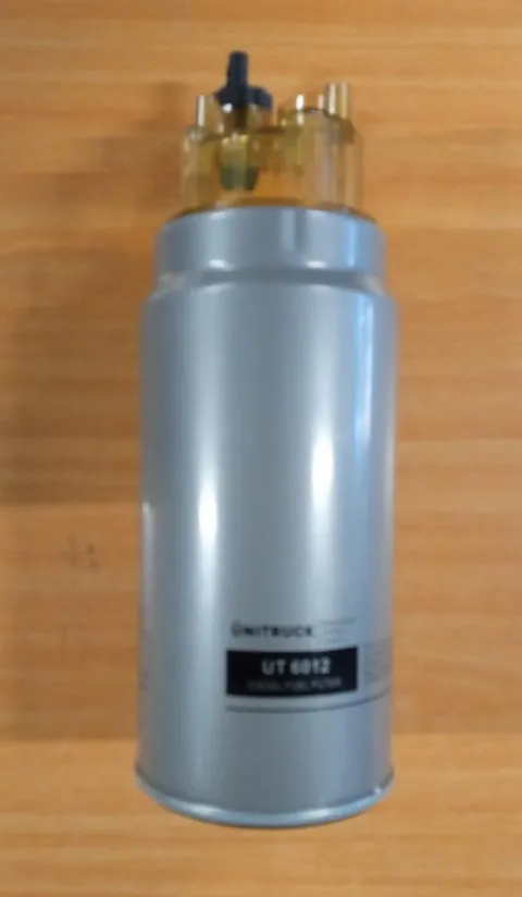 Filtro de combustible separador con vaso