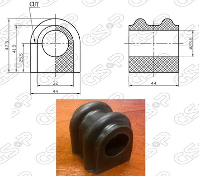 BUJE B/ESTAB DEL HYUNDAI-KIA 07 (23.80mm) GSP