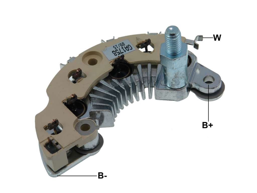 PLACA RECTIFICADORA DELCO GM CORSA/S10/VECTRA/RE 21