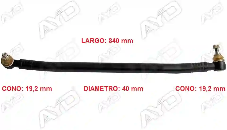 BARRA CORTA VW VW 8-140 7-110 10-160 8-150