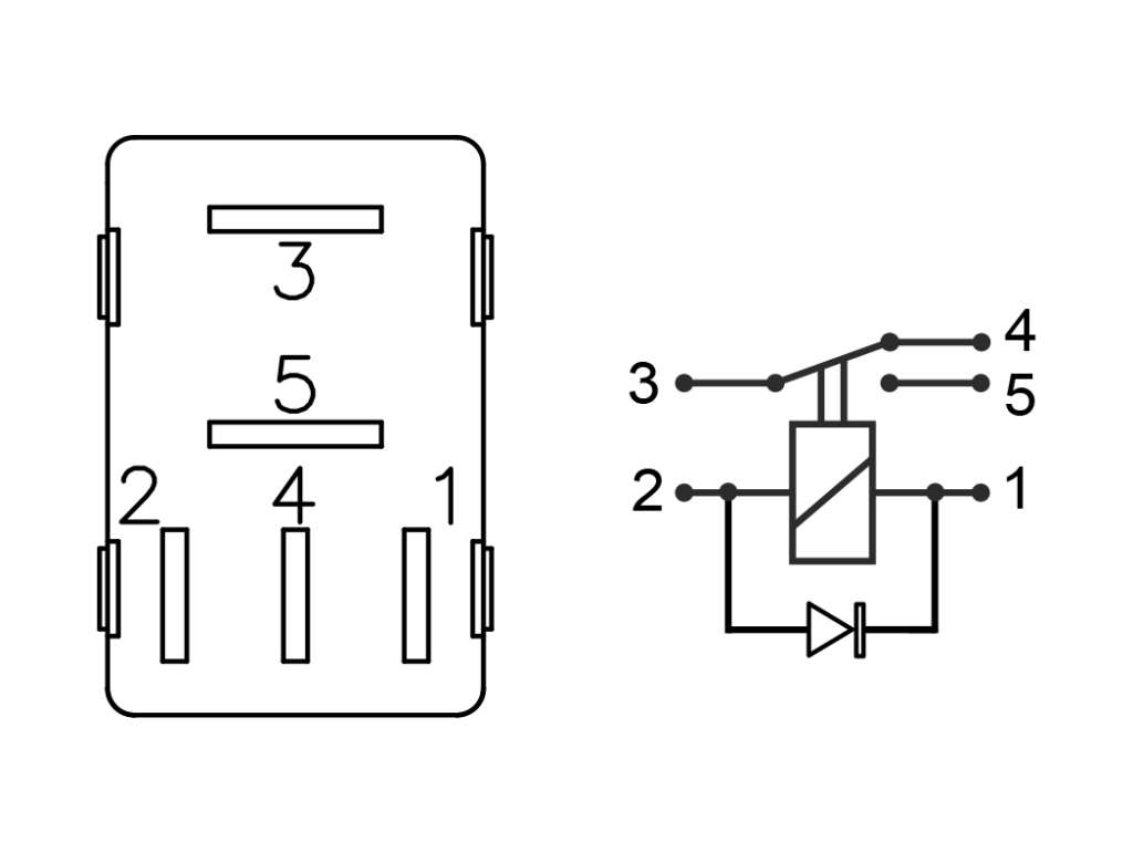 RELAY MINI UNIV. HY/CAMIONES CHINOS 24V 5T