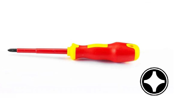DESTORNILLADOR PUNTA "PH" N°0 AISLACION 1000V VDE
