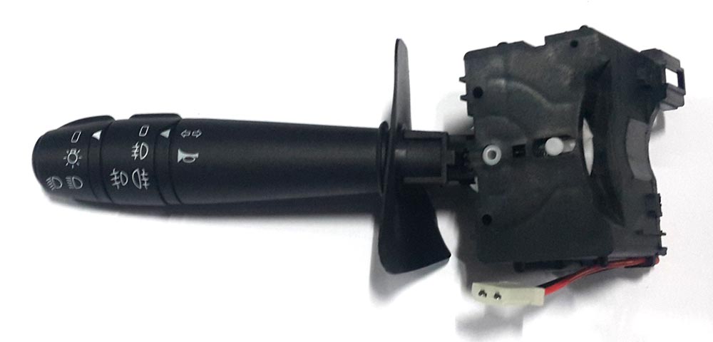LLAVE BAJO VOLANTE RENAULT LUCES GIRO NIEBLA BOCINA MEGANE KANGOO CLIO II