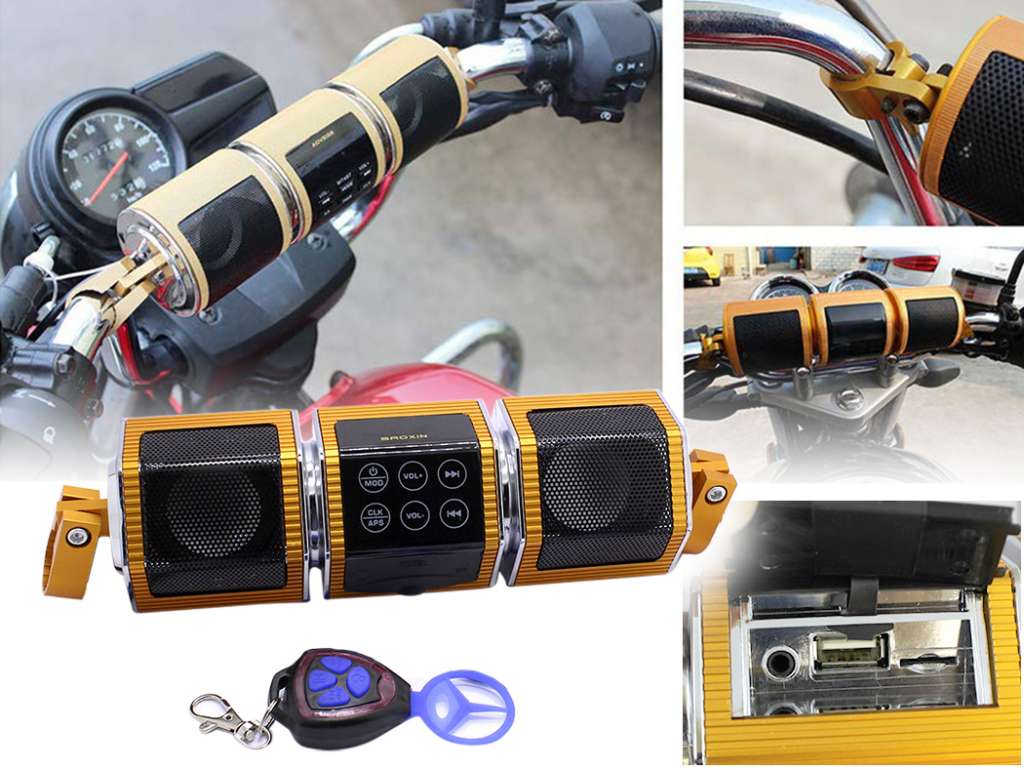 RADIO UNIV. MOTO FM/BLUETOOH/ALARMA