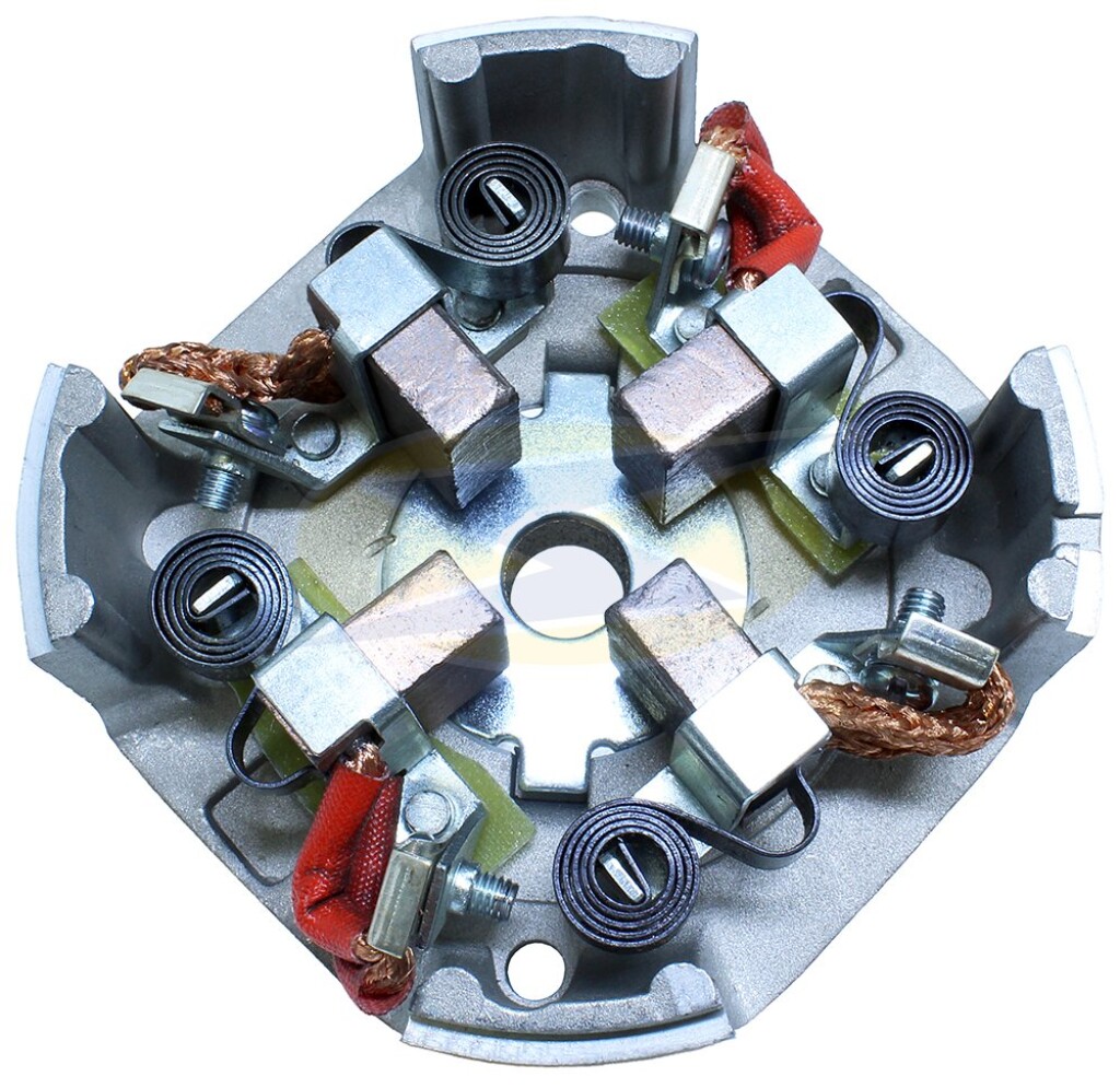 Porta carbones para motor de arranque
