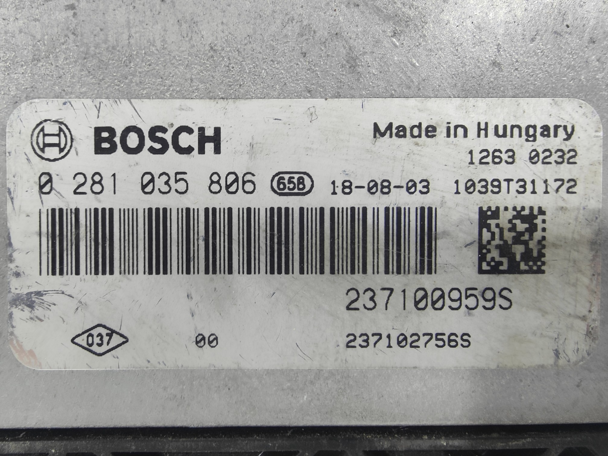 ECU de motor Renault CLIO IV 1.5 dCi , Ref: 8117-K3A7