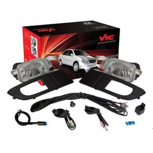 FARO CAMINERO (JGO.) CHEVROLET CLASSIC 2010... CON REJAS LAMPARA HB4
