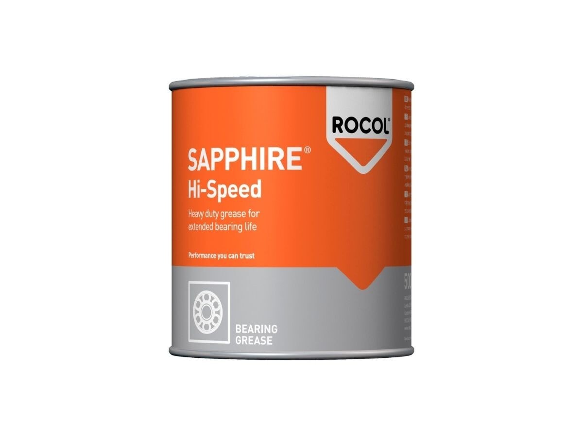 Grasa Sintetica para Altas Velocidades C/Espesante de Complejo de Litio Trabaja en un rango de Temp de -40° a+120°C SAPPHIRE HI