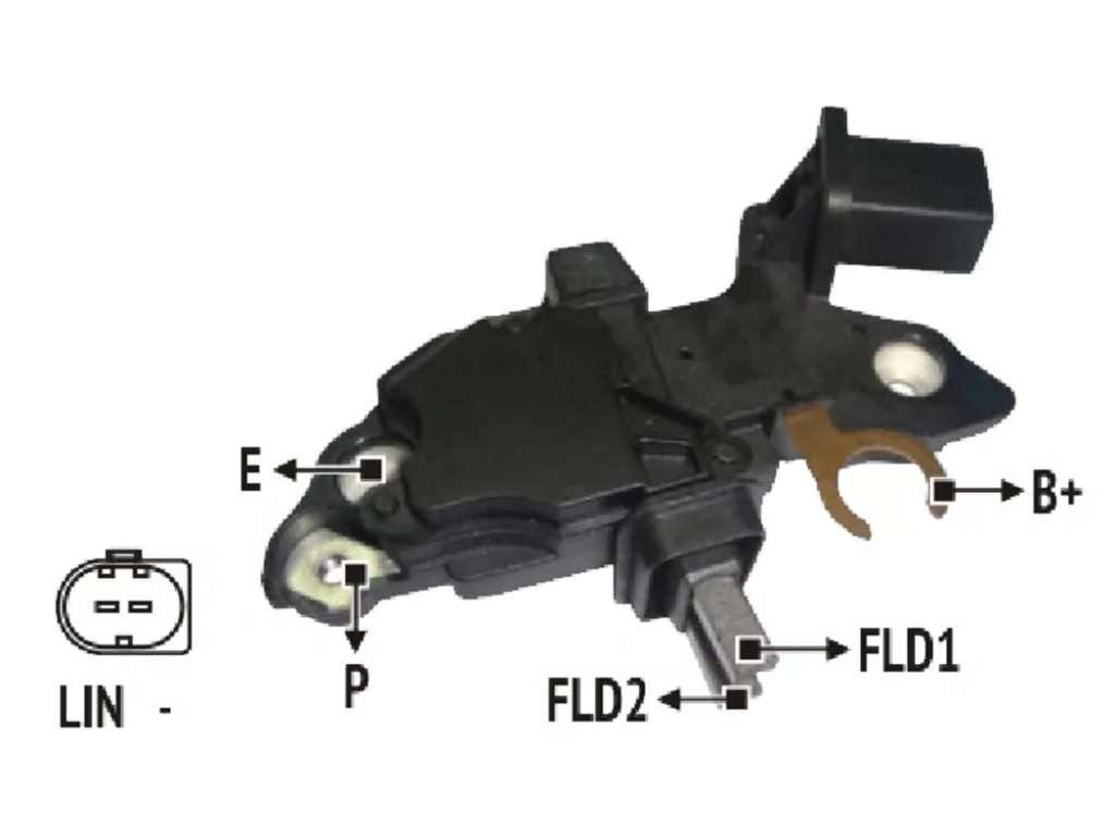 Regulador de alternador