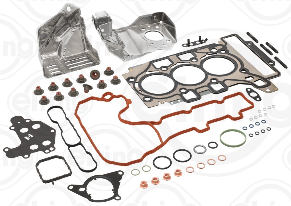 JUEGO DE JUNTAS DE MOTOR DESCARBONIZADO CITROEN PEUGEOT C-ELYSEE 208 301 MOTOR 1.2 EB2DT TURBO [ELRING]