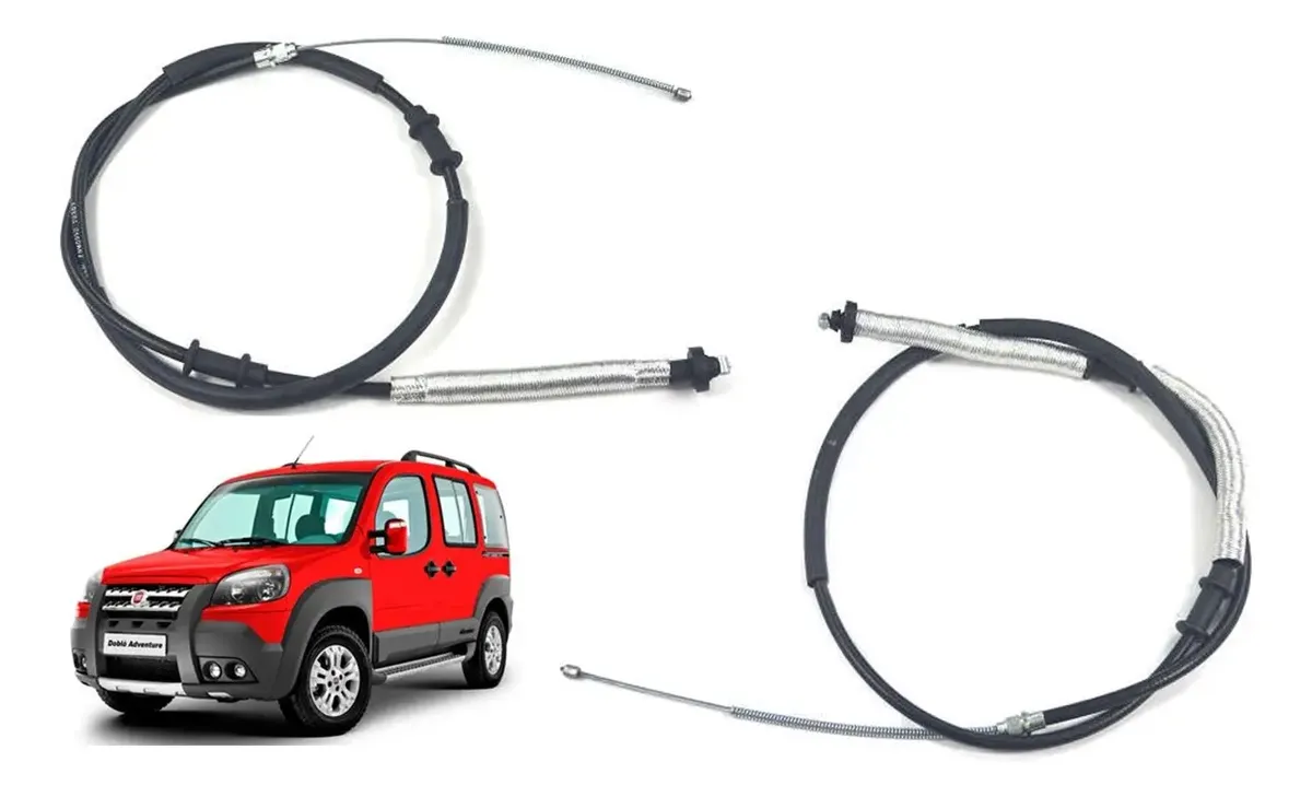 Juego de cables de freno de mano para Fiat Dobló (todos los modelos)