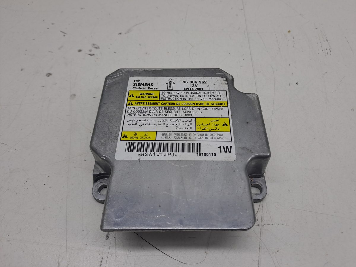 Centralita Airbag Chevrolet Aveo 2008-2012 1.4 CAT 1.4L 74kW 96806962