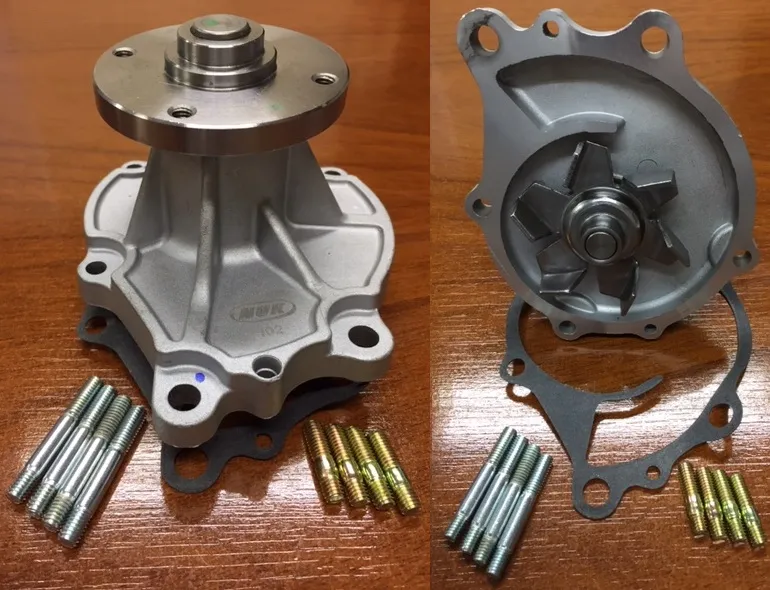 Bomba de agua para motor Nissan LD20 sin acople viscoso