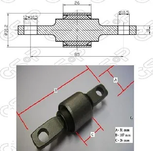 BUJE TENSOR TRA HONDA CIVIC 92-99 (SUP/1) GSP