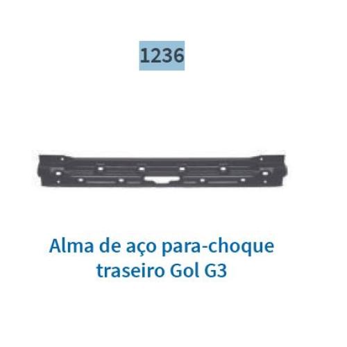 Alma de paragolpes trasero