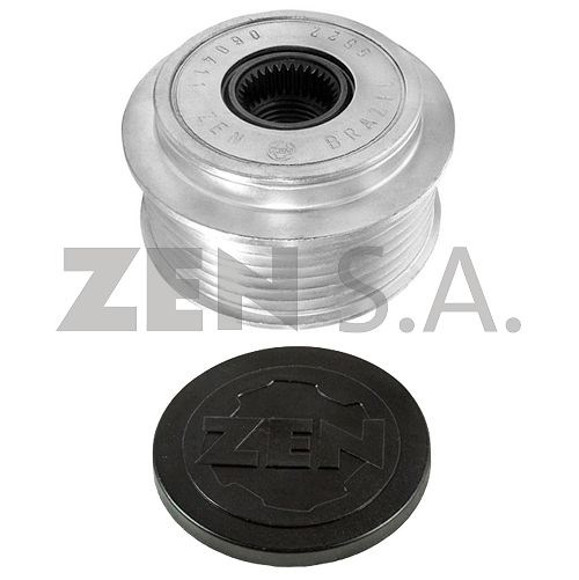POLEA DE ALTERNADOR 7PK CON EMBRAGUE NISSAN FRONTIER 2.5TD